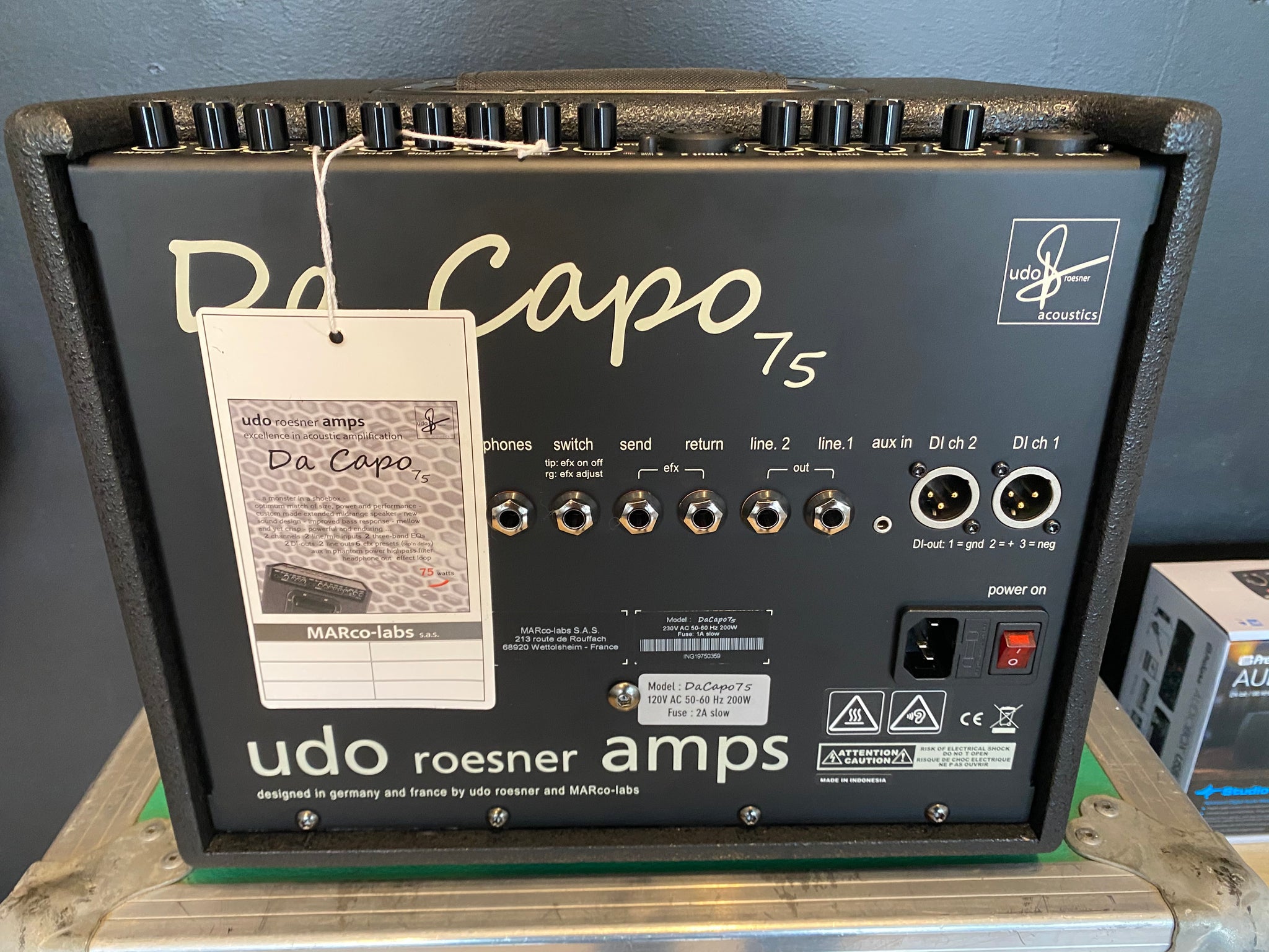 Udo roesner Da Capo 75 Acoustic amp for Violin